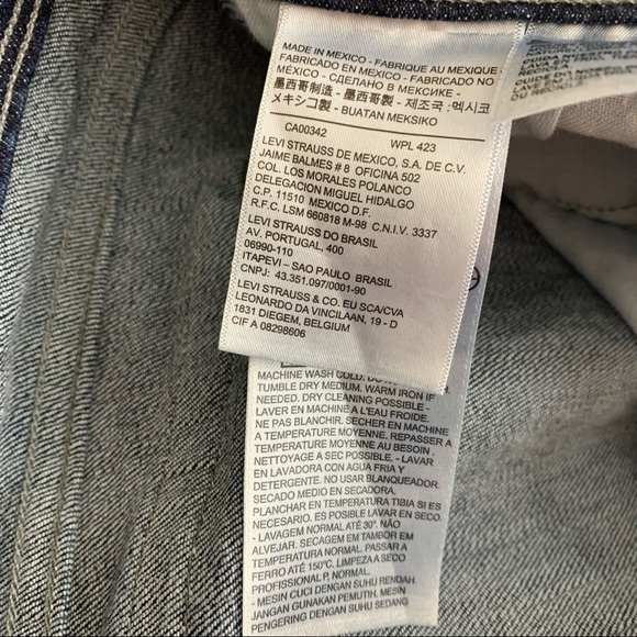 LEVI’S 515 BOOTCUT JEANS SIZE 14 LONG - Picture 14 of 15